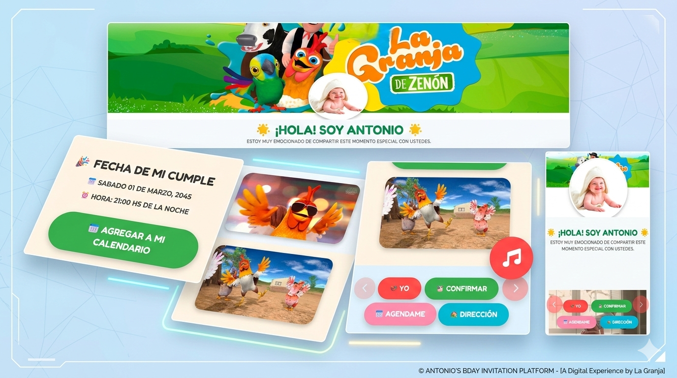 Tarjetas de cumpleaños personalizadas para niños